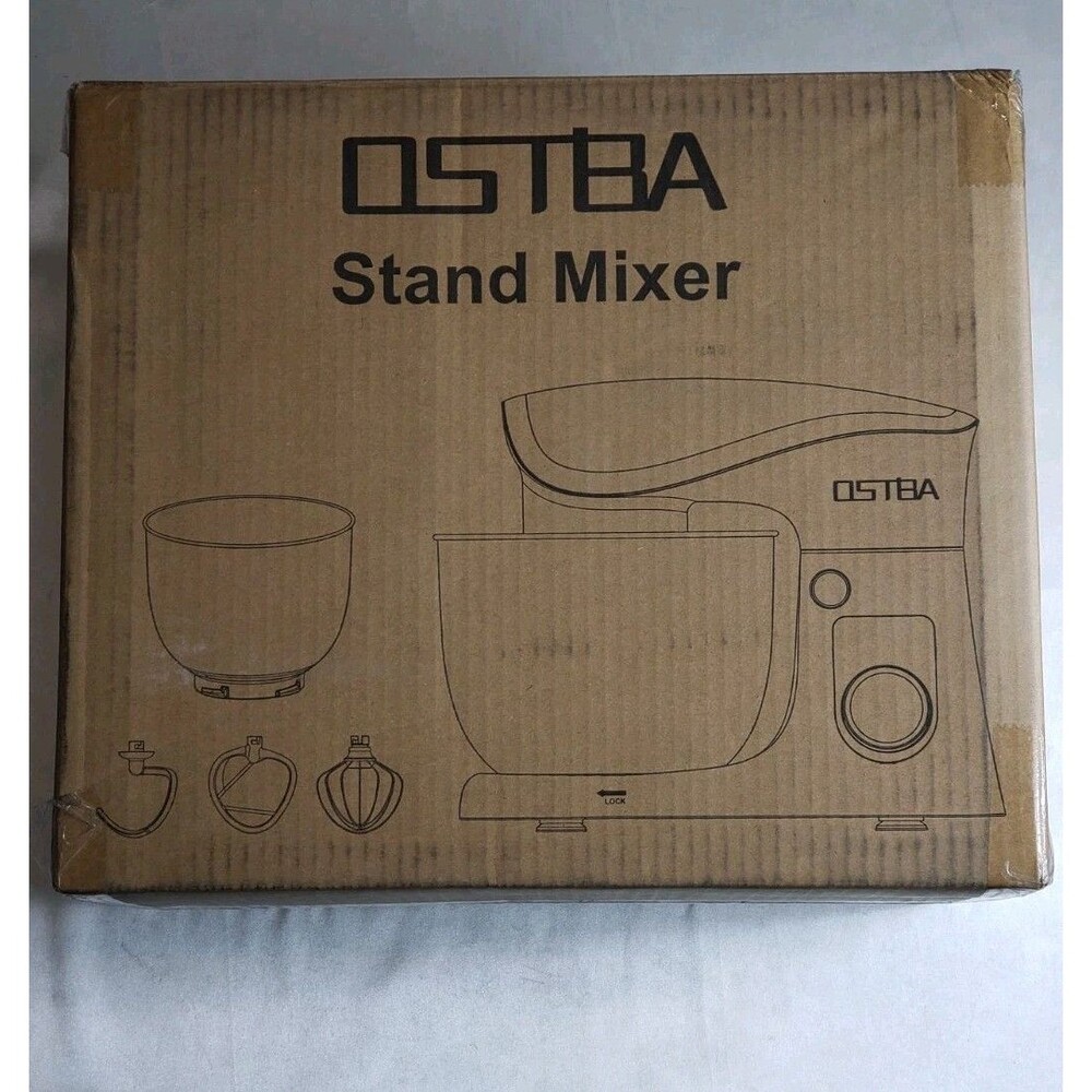 Ostba Black Stand Mixer 8 Piece Fresh Out Box Used Once Still Have Original Box. - Picture 8 of 9